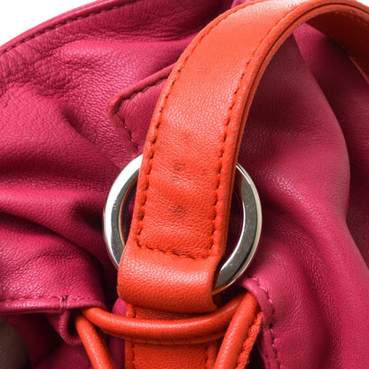 Loewe Flamenco Leather, Pink, Leather, Shoulder Bag