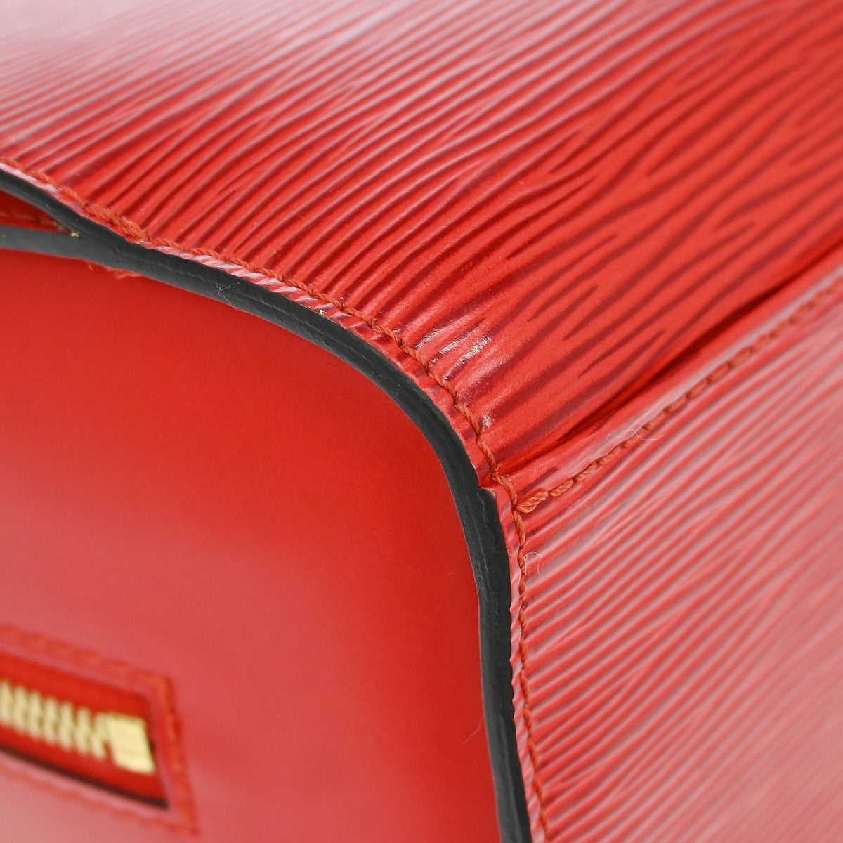 Louis Vuitton Pont Neuf Epi Leather, Red, Leather, Handbag