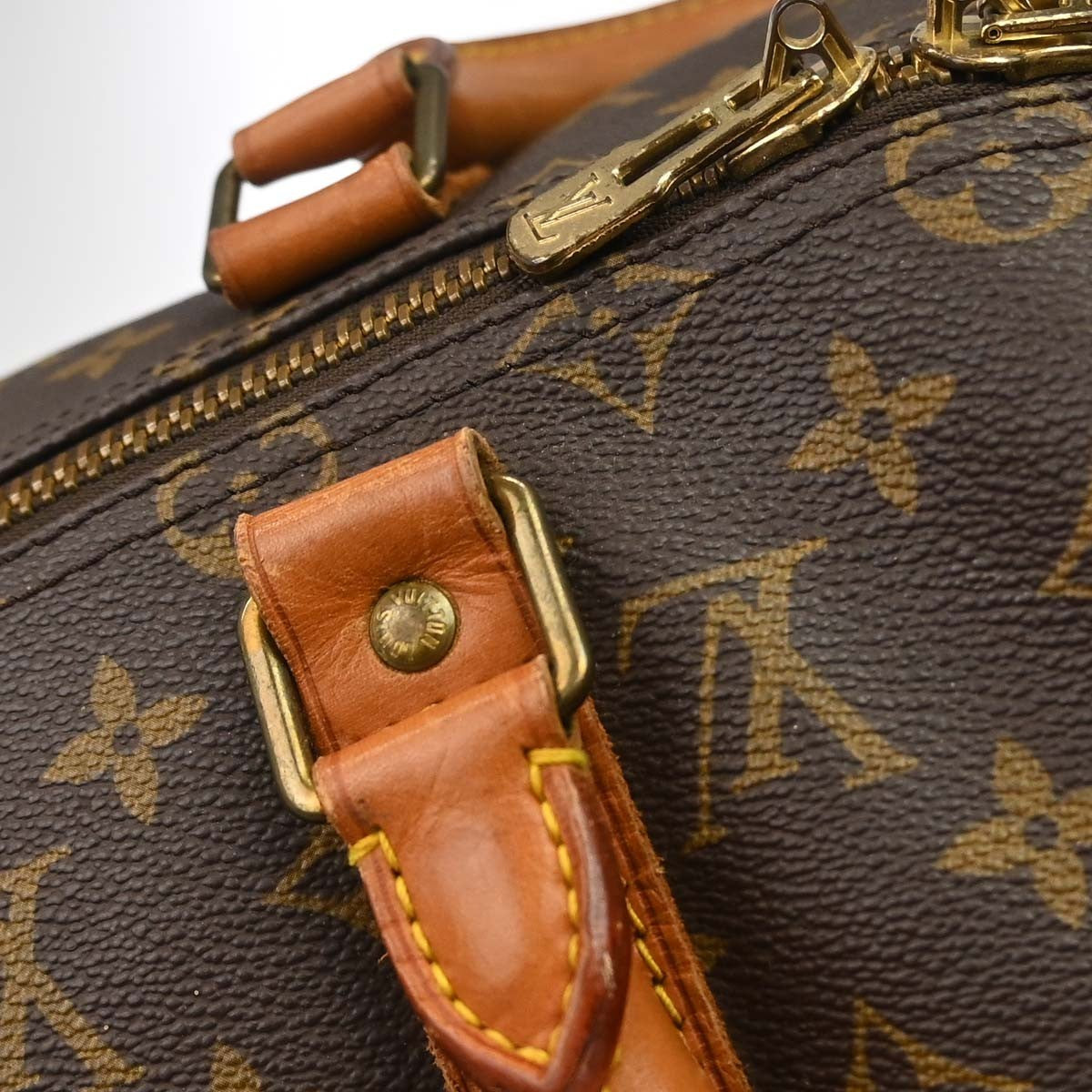 Louis Vuitton Keepall Monogram Canvas, Brown, Canvas, Travel Bag