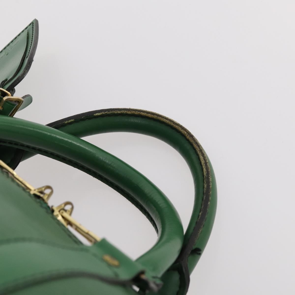 Louis Vuitton Keepall Epi Leather, Green, Leather, Travel Bag