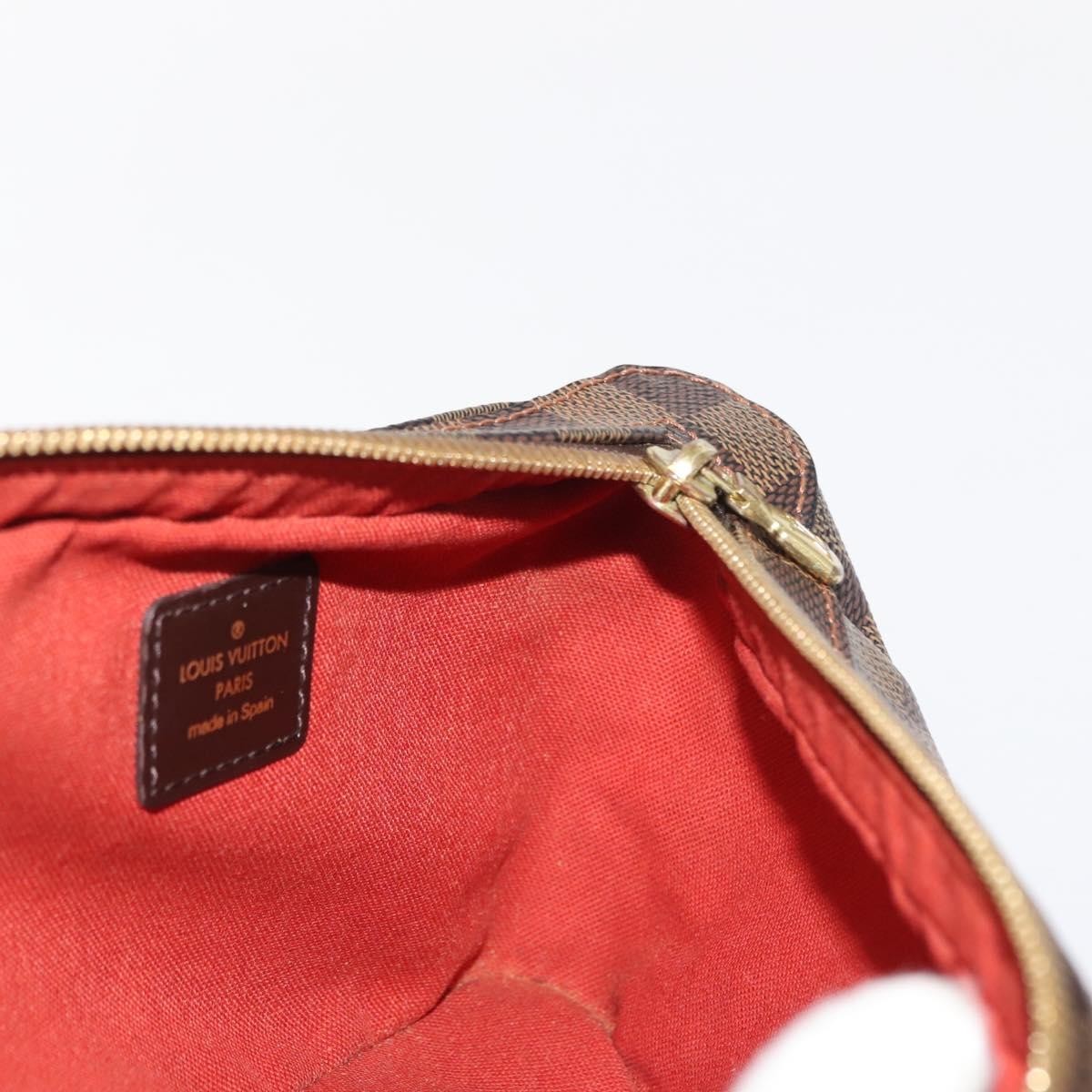 Louis Vuitton Geronimos Waist Damier Ebene, Brown, Canvas, Shoulder Bag