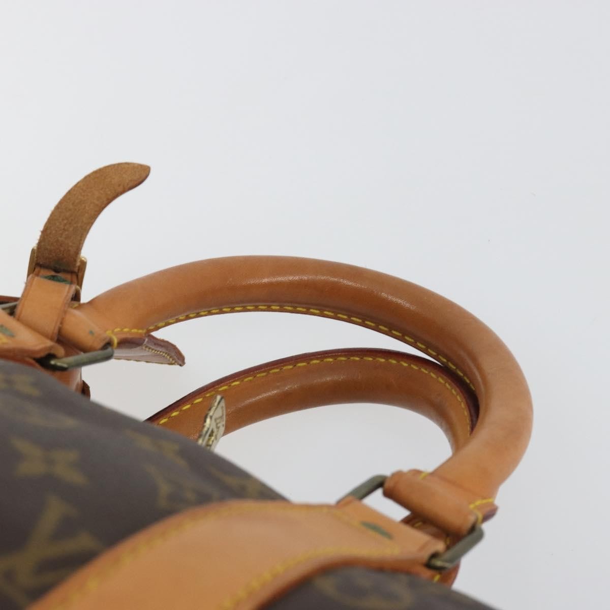 Louis Vuitton Keepall Monogram, Brown, Canvas, Travel Bag