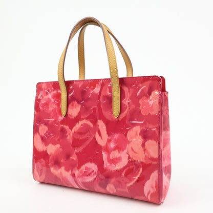 Louis Vuitton Catalina Limited Edition Monogram Vernis Ikat, Pink, Leather, Handbag
