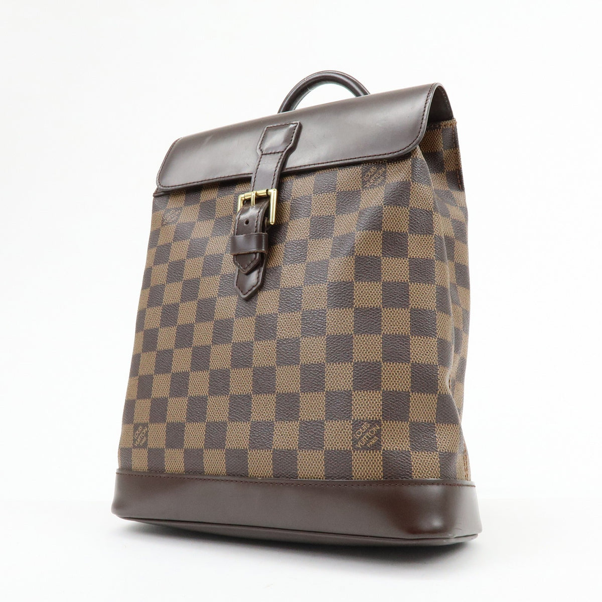 Louis Vuitton Soho Damier, Brown, Canvas, Backpack