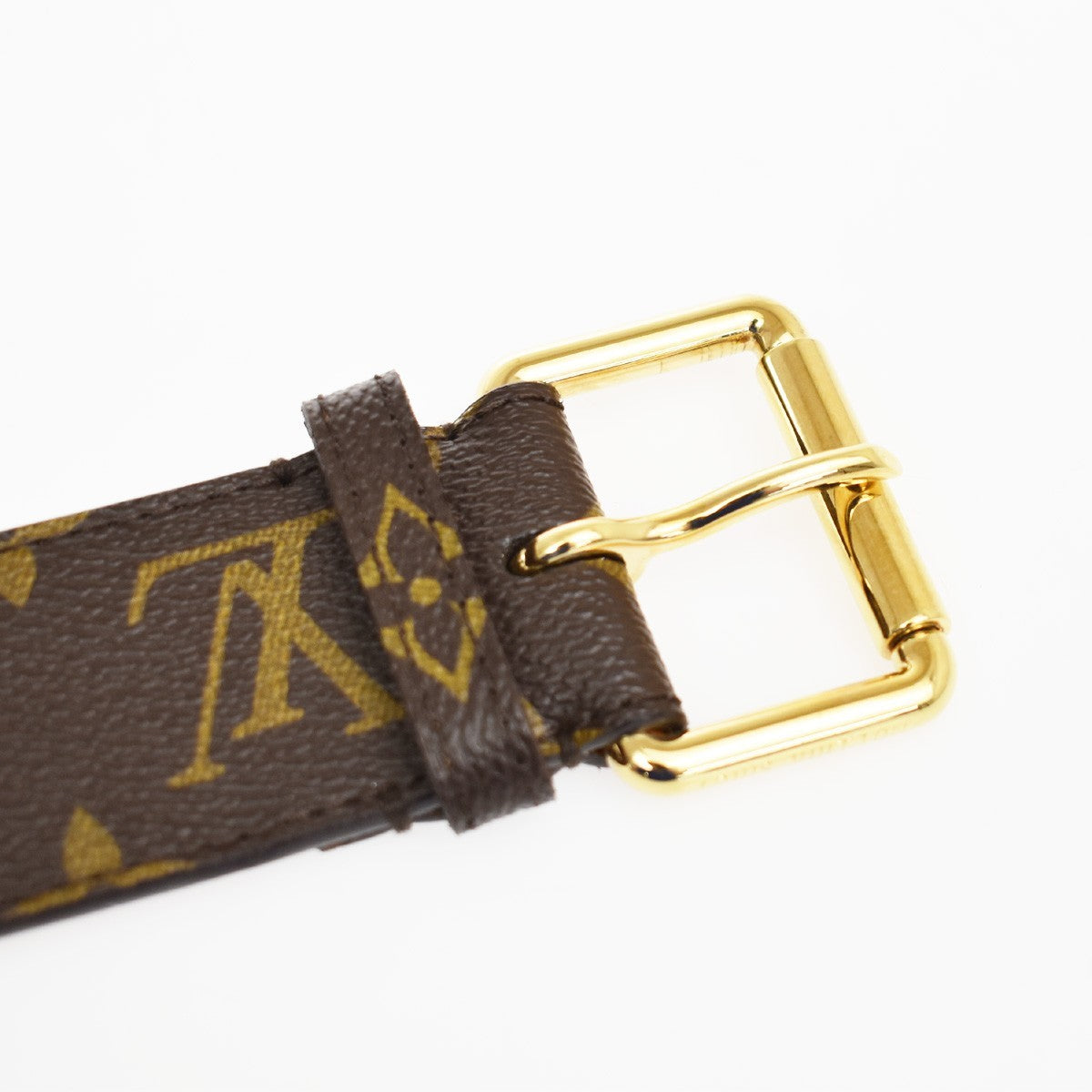 Louis Vuitton Ceinture Belt Monogram Canvas, Brown, Canvas, Belt