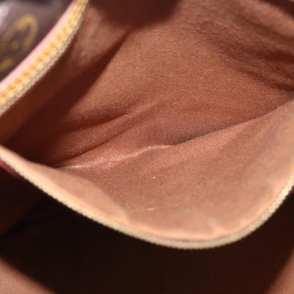 Louis Vuitton Shopping Sac Monogram Canvas, Brown, Canvas, Handbag