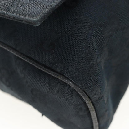 Gucci Shoulder Canvas, Black, Canvas, Shoulder Bag
