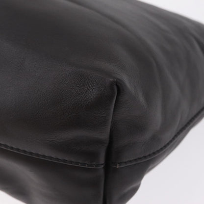 Fendi Shoulder Leather, Brown, Leather, Shoulder Bag
