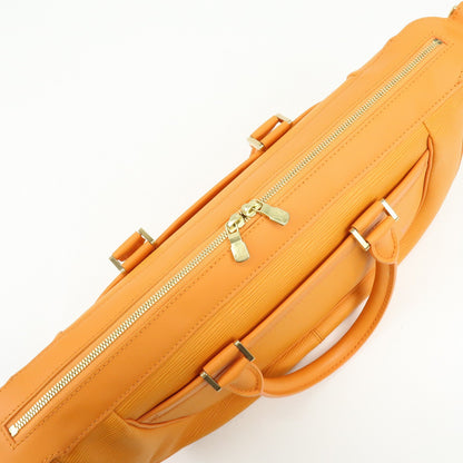 Louis Vuitton Dhanura Epi Leather, Orange, Leather, Handbag