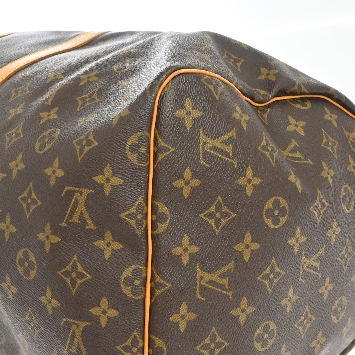 Louis Vuitton Keepall Monogram Canvas, Brown, Canvas, Travel Bag