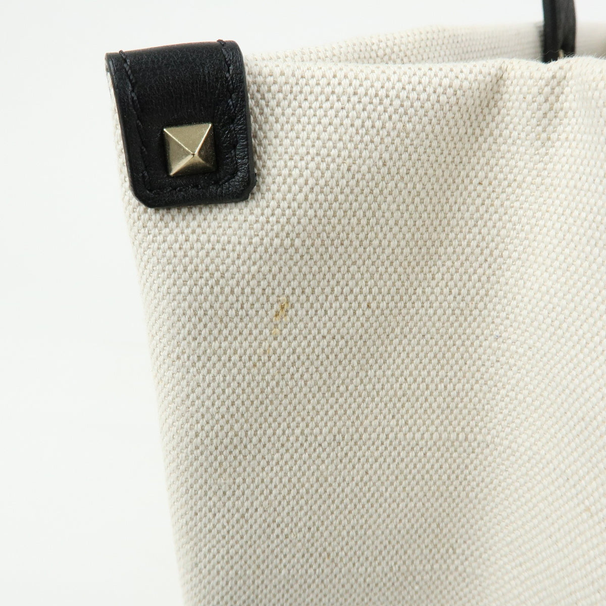 Valentino Garavani Grande Plage VLTN Canvas, Beige, Canvas, Tote Bag