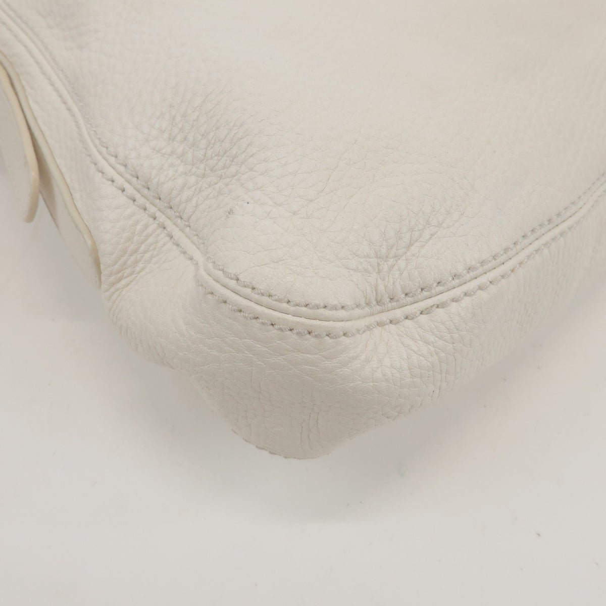 Bottega Veneta Shoulder Leather, White, Leather, Shoulder Bag