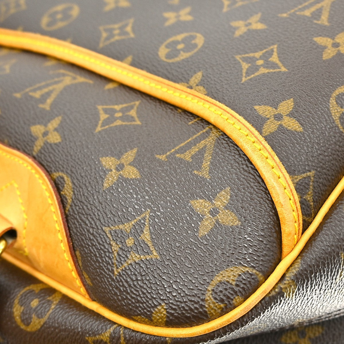 Louis Vuitton Deauville Monogram Canvas, Brown, Canvas, Handbag