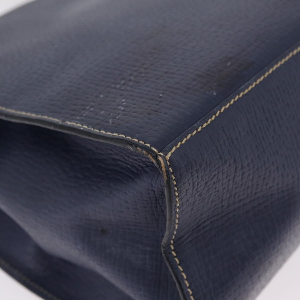 Loewe Tote Leather, Navy, Leather, Tote Bag