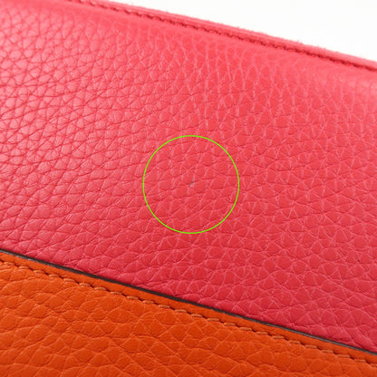 Gucci Bamboo Tassel Zip Leather, Pink, Leather, Wallet