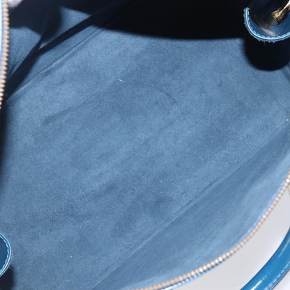 Louis Vuitton Alma Epi Leather, Blue, Leather, Handbag
