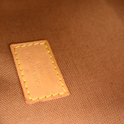 Louis Vuitton Pochette Gange Monogram Canvas, Brown, Canvas, Clutch
