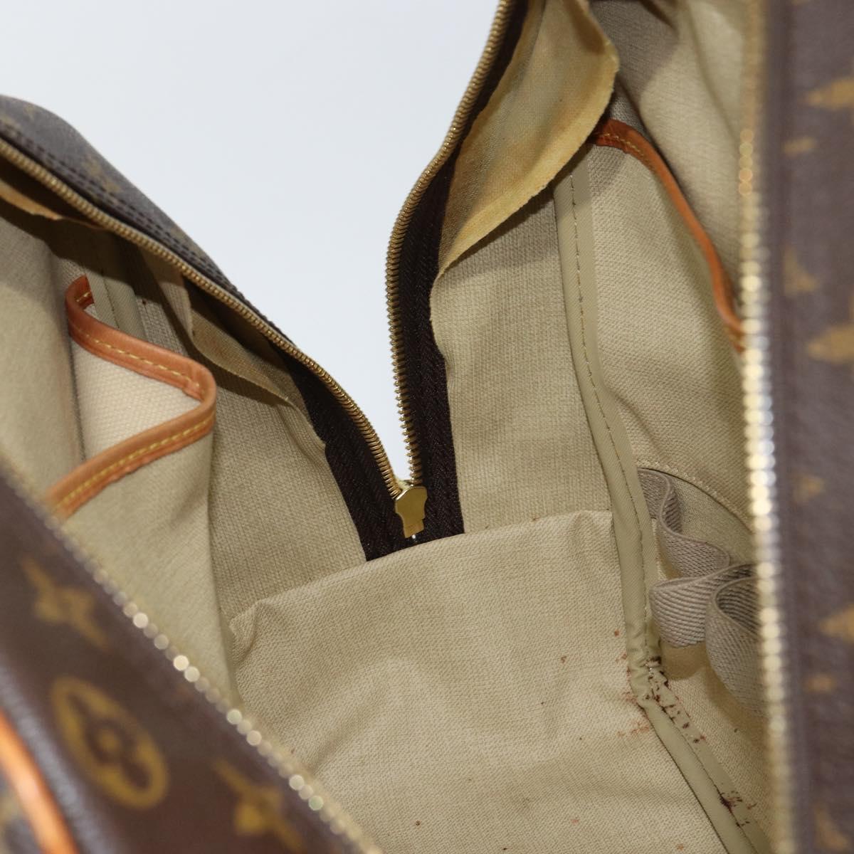 Louis Vuitton Deauville Handbag Monogram Canvas, BROWN, CANVAS, Handbag