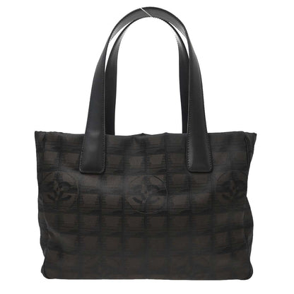 Chanel Travel Line Nylon, Brown, Nylon, Tote Bag