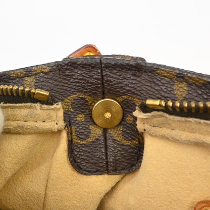 Louis Vuitton Looping Monogram Canvas, Brown, Canvas, Handbag