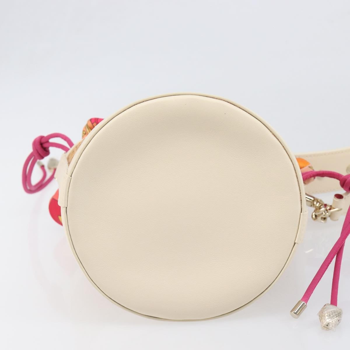 Bvlgari Serpenti Forever Bucket Leather, Beige, Leather, Shoulder Bag