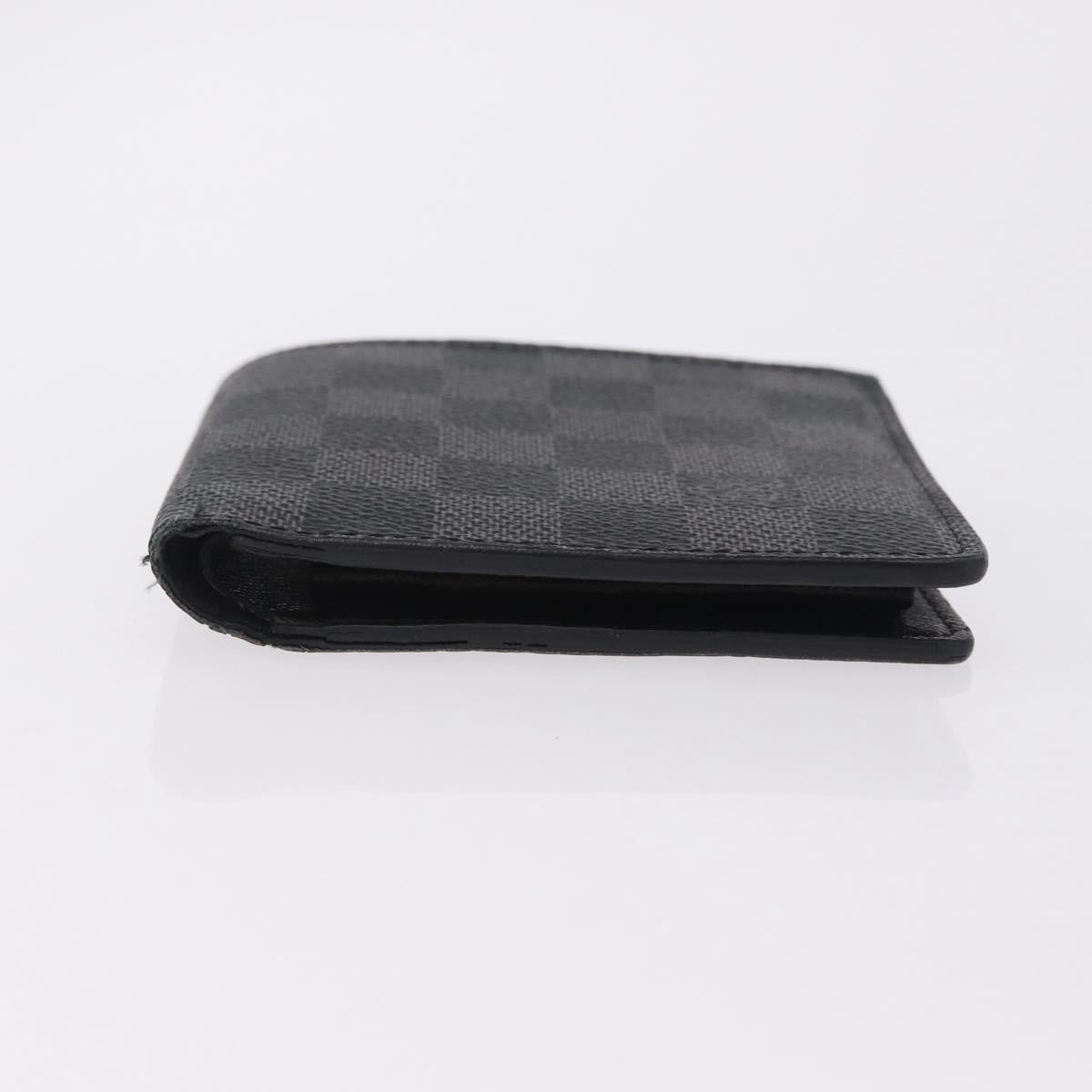 Louis Vuitton Marco Damier Graphite, Gray, Canvas, Wallet