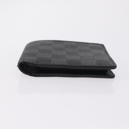 Louis Vuitton Marco Damier Graphite, Gray, Canvas, Wallet