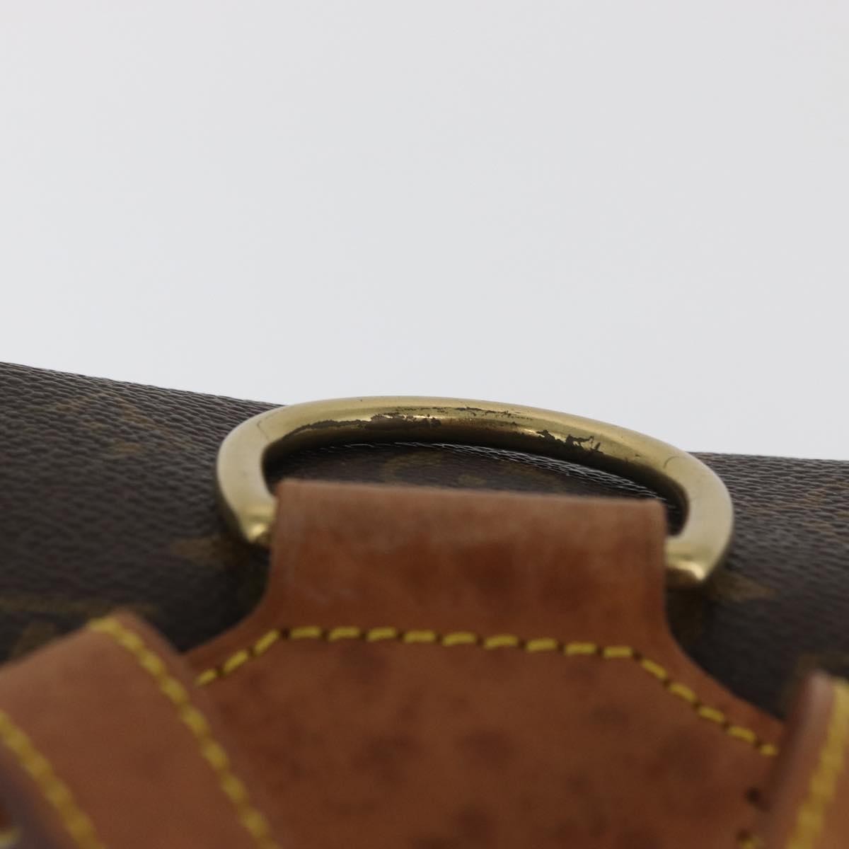 Louis Vuitton Vintage Montsouris Monogram Canvas, Brown, Canvas, Backpack