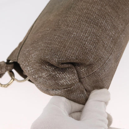 Chloe Lily Canvas, Silver, Canvas, Handbag