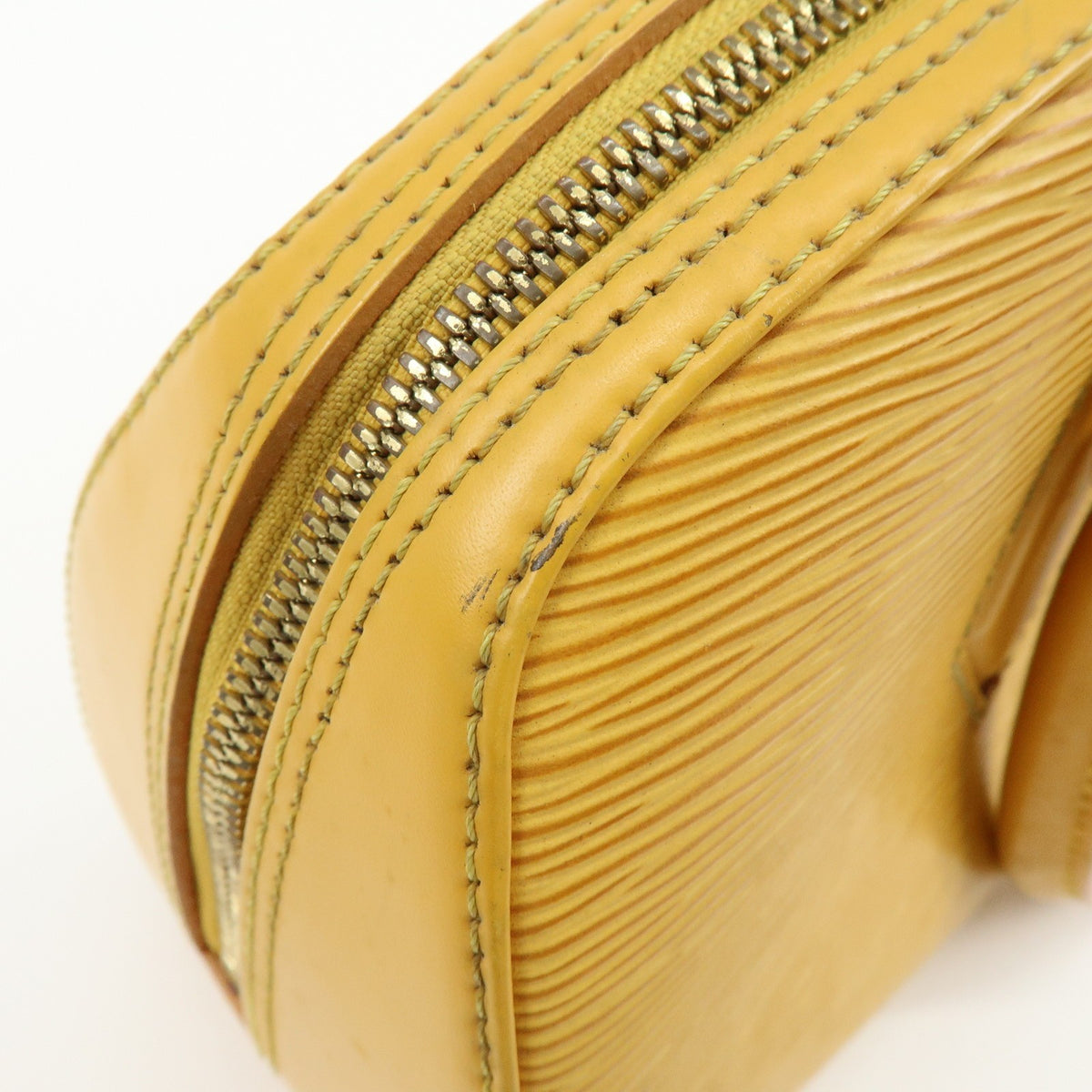 Louis Vuitton Jasmin Epi Leather, Yellow, Leather, Handbag
