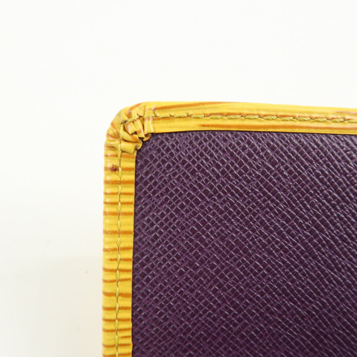 Louis Vuitton Porte Tresor International Epi Leather, Yellow, Leather, Wallet