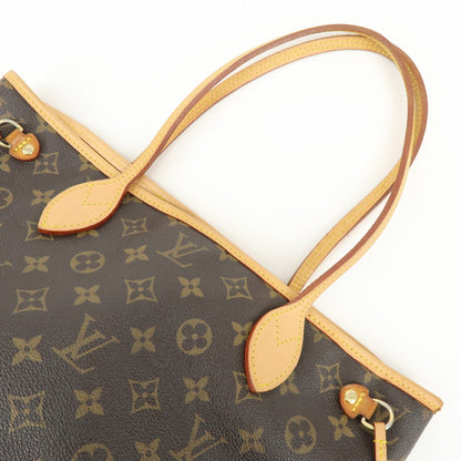 Louis Vuitton Neverfull Monogram Canvas, Brown, Canvas, Tote Bag