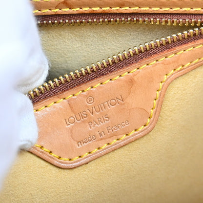 Louis Vuitton Looping Monogram Canvas, Brown, Canvas, Handbag