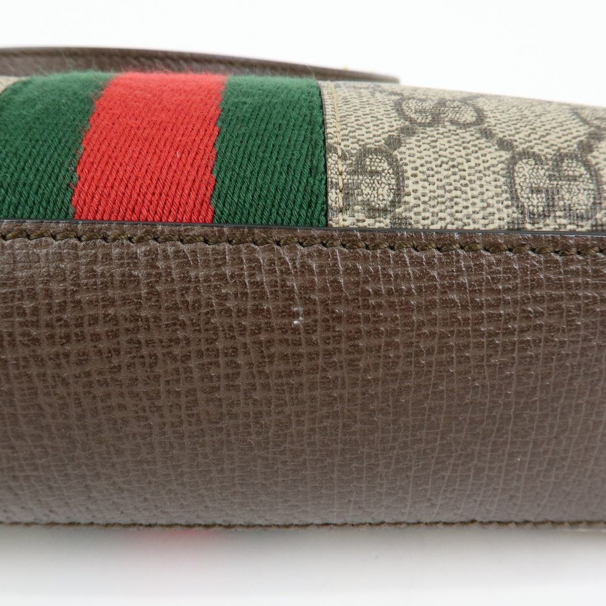 Gucci Ophidia Dome GG Coated Canvas, Beige, Canvas, Shoulder Bag