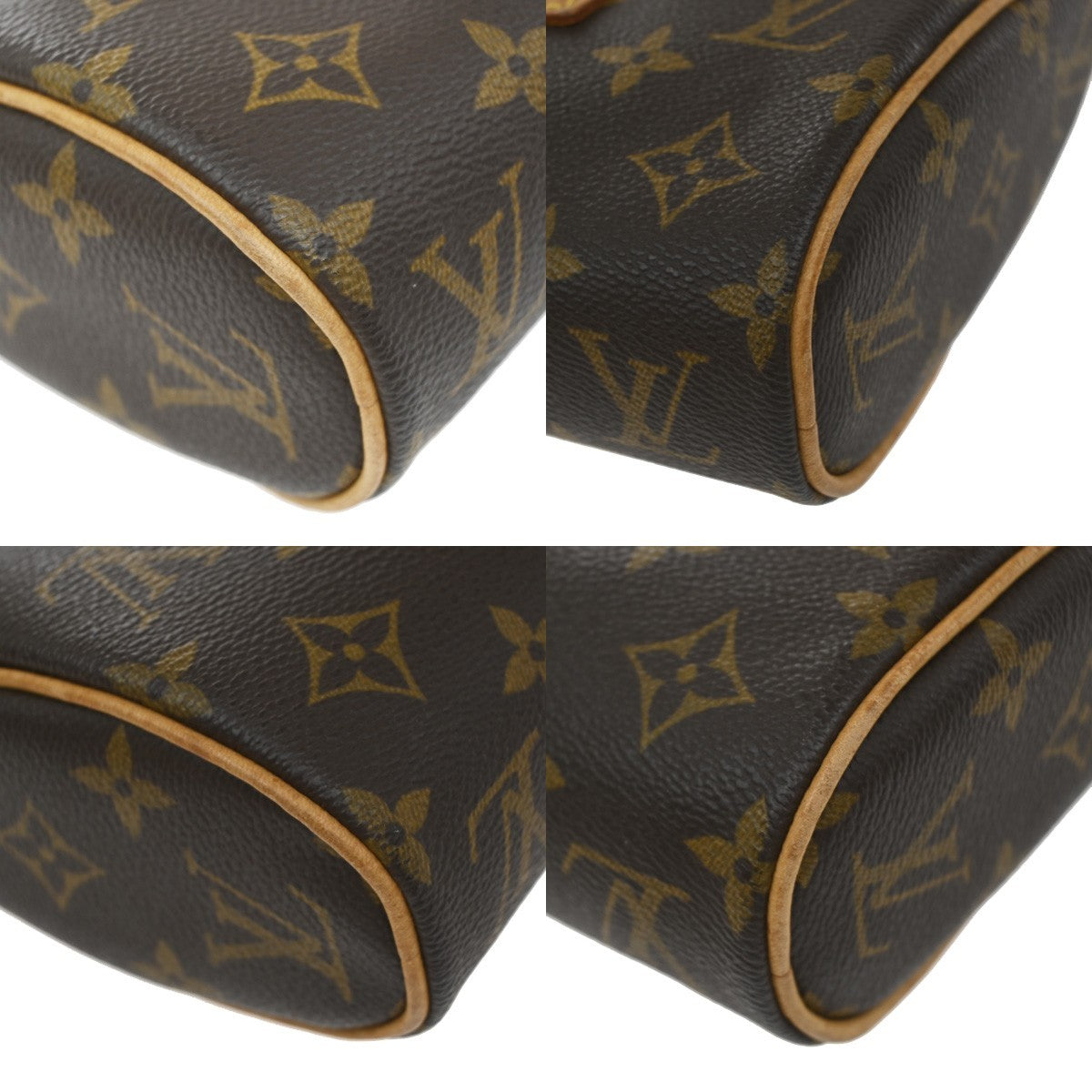 Louis Vuitton Sonatine Monogram Canvas, Brown, Canvas, Handbag