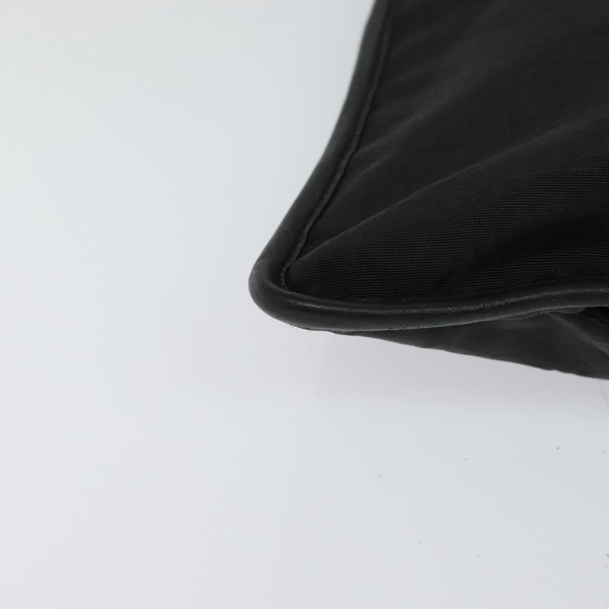 Salvatore Ferragamo Vintage Nylon, Black, Nylon, Shoulder Bag