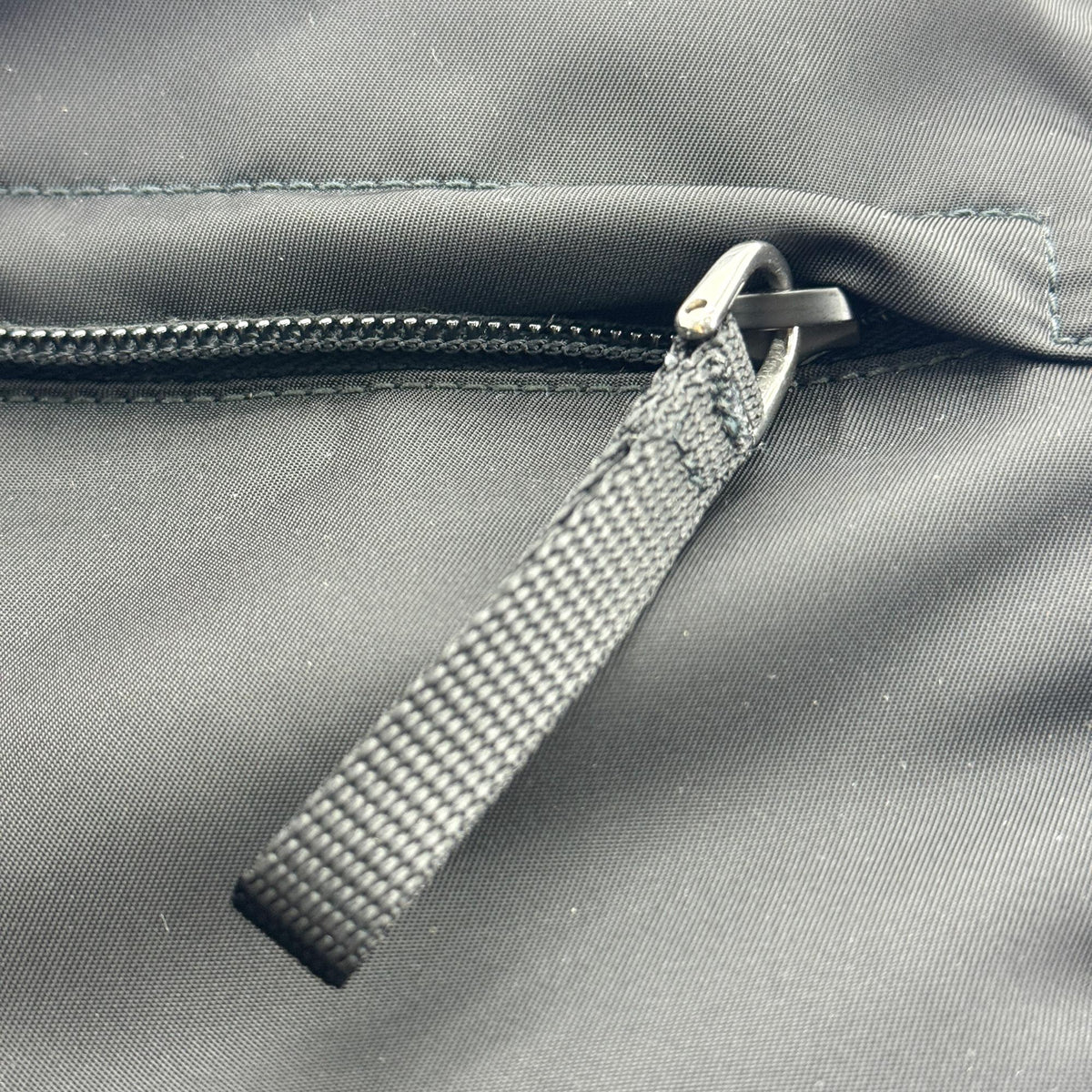 Prada Double Buckle Tessuto, Black, Nylon, Backpack