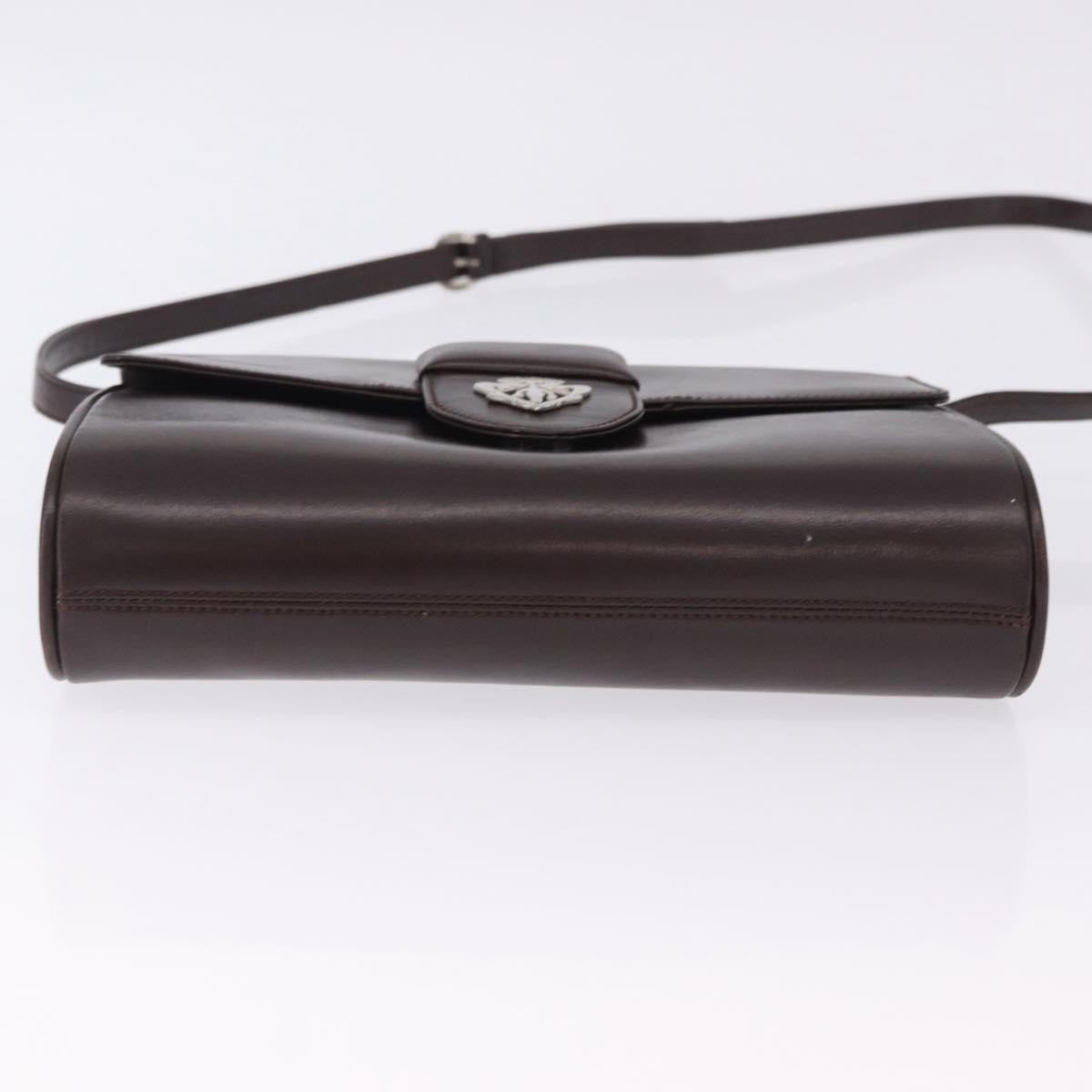 Gucci Vintage Leather, Brown, Leather, Shoulder Bag