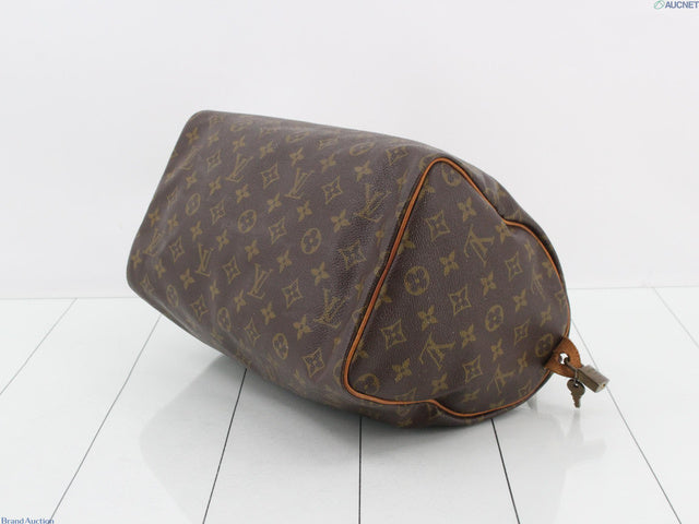 Louis Vuitton Speedy Monogram Canvas, Brown, Canvas, Handbag