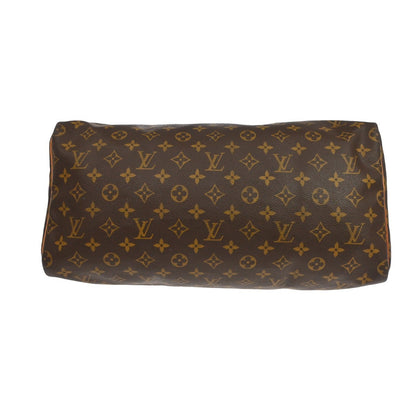 Louis Vuitton Speedy Monogram, Brown, Canvas, Handbag