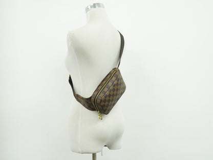 Louis Vuitton Geronimos Damier, Brown, Canvas, Clutch