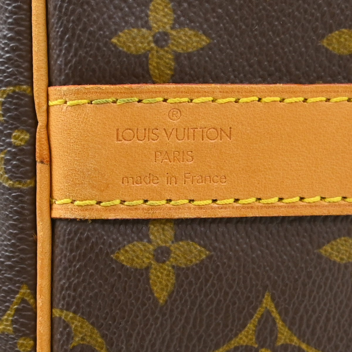 Louis Vuitton Keepall Bandouliere Monogram Canvas, Brown, Canvas, Travel Bag