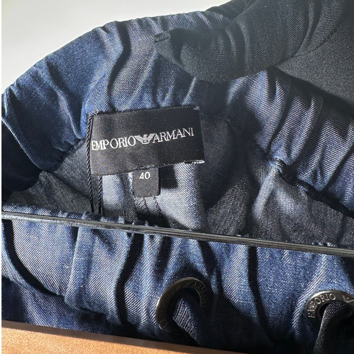 Emporio Armani Chambray Pants