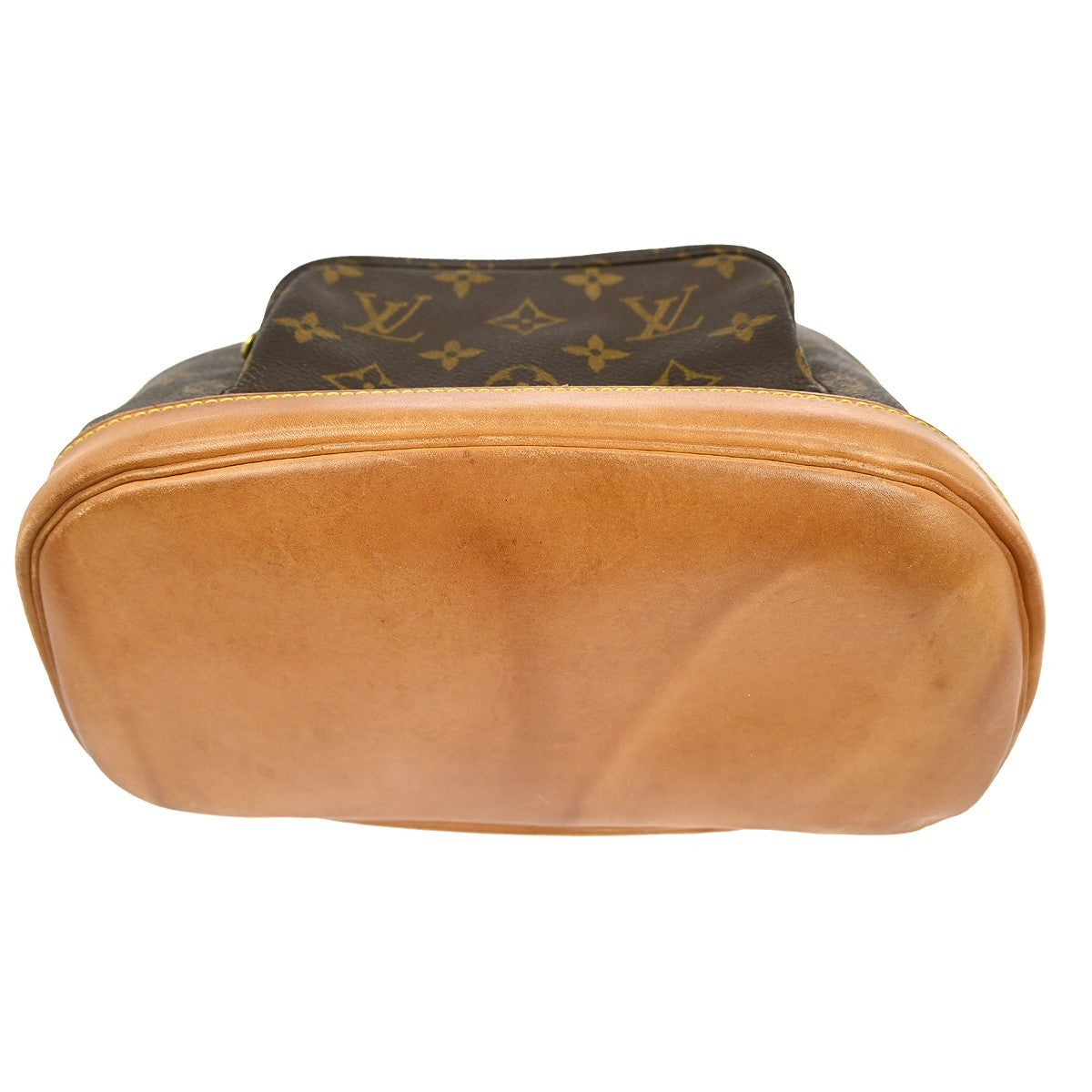 Louis Vuitton Montsouris Monogram, Brown, Canvas, Backpack