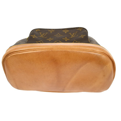 Louis Vuitton Montsouris Monogram, Brown, Canvas, Backpack