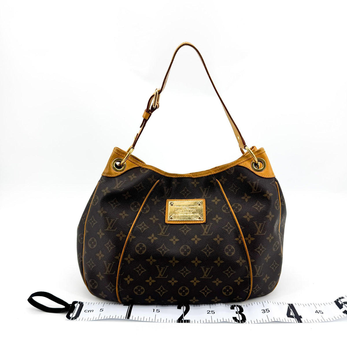Louis Vuitton Galliera Monogram Canvas, Brown, Canvas, Handbag