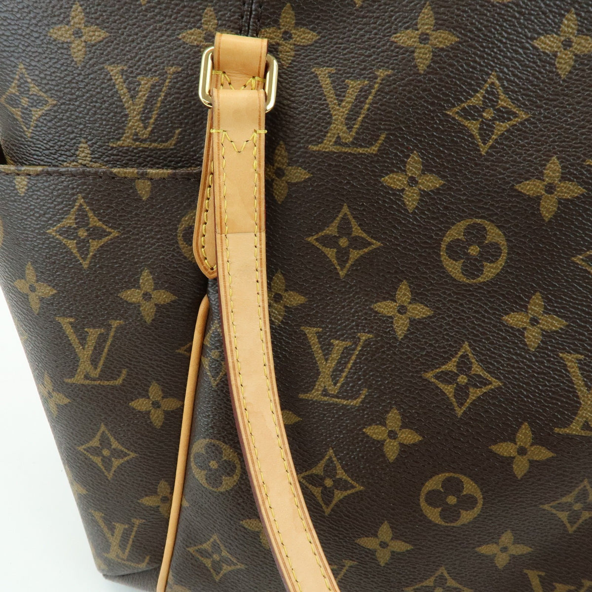 Louis Vuitton Totally Monogram Canvas, Brown, Canvas, Tote Bag