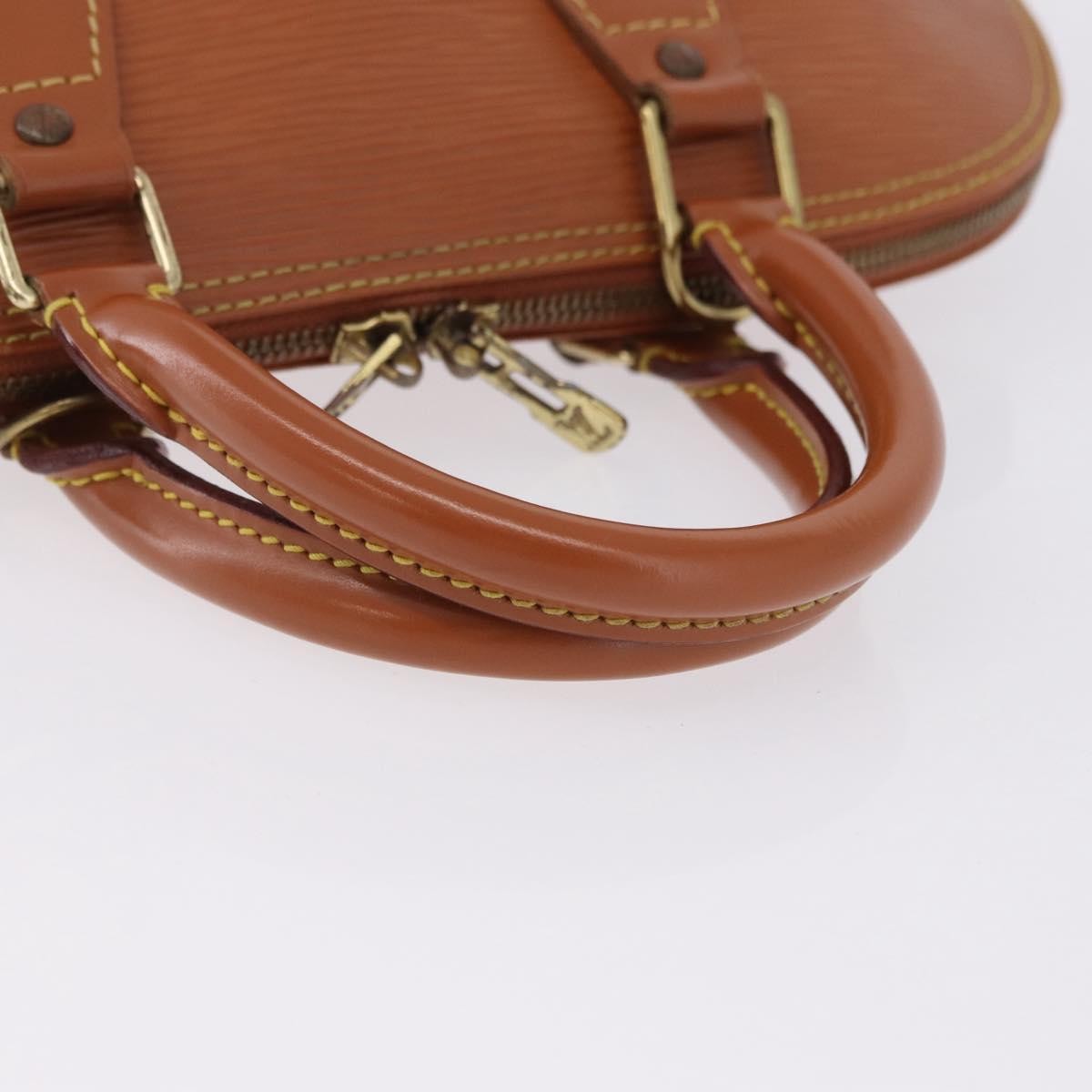 Louis Vuitton Alma Epi Leather, Gold, Leather, Handbag