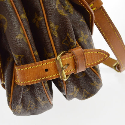 Louis Vuitton Saumur Monogram Canvas, Brown, Canvas, Shoulder Bag