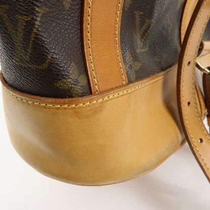 Louis Vuitton Randonnee Monogram Canvas, Brown, Canvas, Backpack